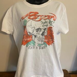 Poison White Graphic Tee